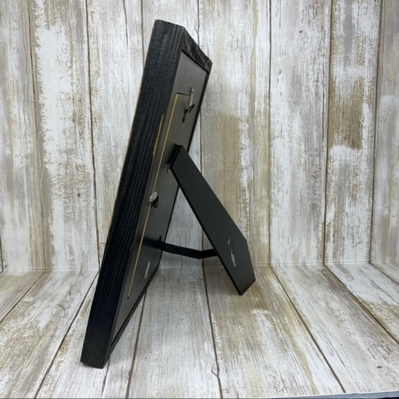 Black Picture Frame Metal Accents 5x7 Photo Size - Picture 5 of 7